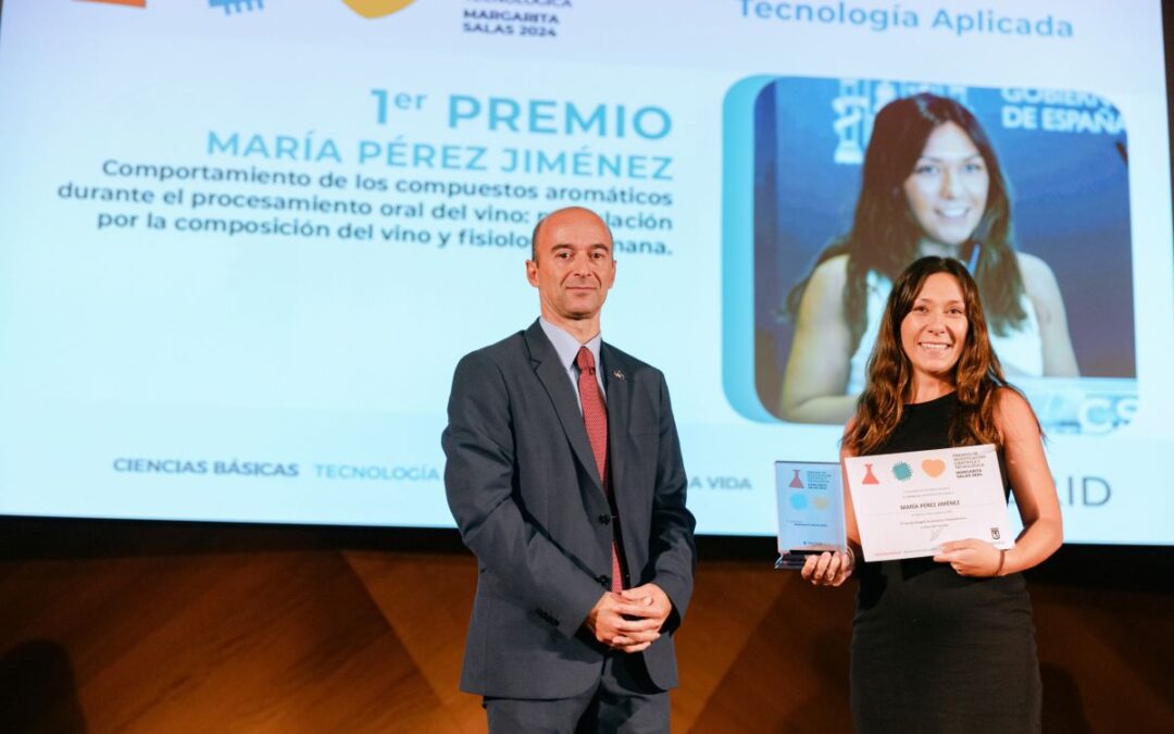 María Pérez Jiménez, premio Margarita Salas a la mejor tesis doctoral en la categoría de Tecnología Aplicada